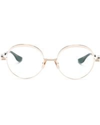 Dita Eyewear - Nukou Round-Frame Glasses - Lyst