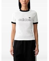 adidas - Mesh Cali T-Shirt - Lyst