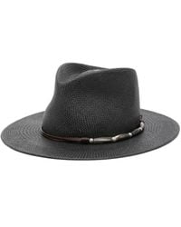 Brunello Cucinelli - ビーズトリム フェドーラハット - Lyst