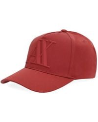 ARMANI EXCHANGE - Logo-Detail Baseball Cap - Lyst
