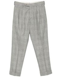 GTA - Dante Prince Of Wales Check Pleated Trousers - Lyst