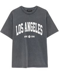Anine Bing - Cade T-Shirt Los Angeles University - Lyst