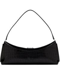 Jacquemus - Borsa A Spalla A Clutch Ovalo Con Effetto Coccodrillo - Lyst