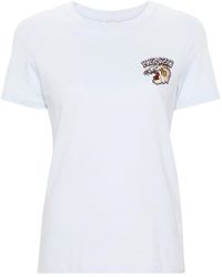 KENZO - Varsity Jungle T-Shirt mit Tigerstickerei - Lyst