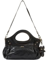 Miss Sixty - Distressed Leather Tote Bag - Lyst
