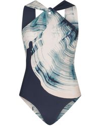 Silvia Tcherassi - Alisha Abstract-print Swimsuit - Lyst