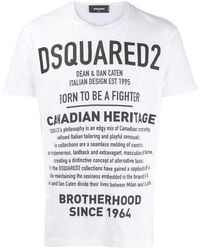 DSquared² Canadian Heritage T-shirt - White