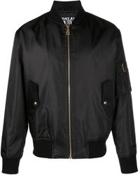 Versace - Bomber Barocco con stampa - Lyst