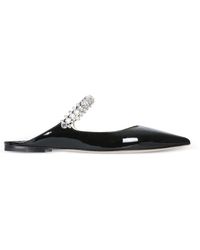 Jimmy Choo - Bing Patent Flat - Lyst