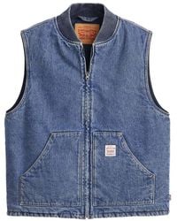 Levi's - Sansome Bodywarmer Met Ritszak - Lyst
