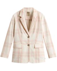 Woolrich - Check Blazer - Lyst