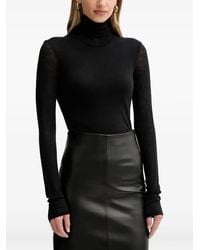 Liviana Conti - Ginevra Roll-neck Long-sleeve Top - Lyst