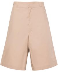 MODES GARMENTS - Poplin Bermuda Shorts - Lyst