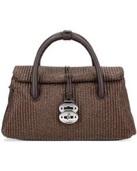 Zanellato - Petit Sac Cabas Dotta À Design Tressé - Lyst