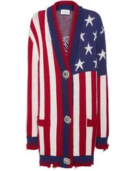Philipp Plein - Cardigan En Maille Intarsia - Lyst