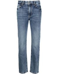 Chiara Ferragni - High-rise Slim-cut Cotton Jeans - Lyst