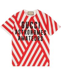 Gucci - Logo-print Short-sleeved T-shirt - Lyst