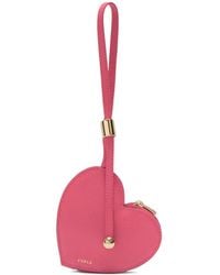 Furla - Laura Heart Leather Coin Case - Lyst