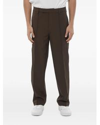 Neil Barrett - Pintuck Slim-Fit Trousers - Lyst