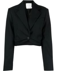 Christopher Esber - Tornado Blazer Met Enkele Rij Knopen - Lyst