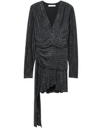 IRO - Robe Courte Drapée - Lyst