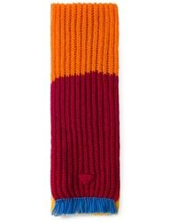Prada - Wool Scarf - Lyst