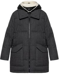 Yves Salomon - Quilted Puffer Coat - Lyst