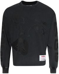RRR123 - Graphic-Design Long-Sleeved Sweatshirt - Lyst