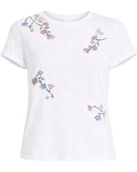 Cinq À Sept - Floral Whispering Vines Bree T-Shirt - Lyst