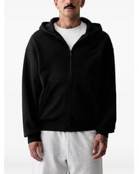 adidas - Logo-Embroidered Zip-Up Hoodie - Lyst