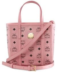 MCM - Borsa Tote Toni Mini Con Stampa - Lyst