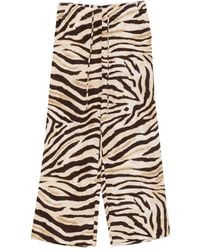 Ralph Lauren - Pantalones Con Motivo De Cebra - Lyst