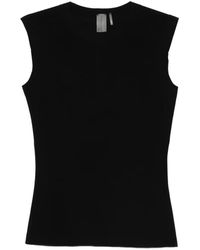 Norma Kamali - Zwarte Top - Lyst