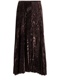 Proenza Schouler - Daphne Textured Midi Skirt - Lyst