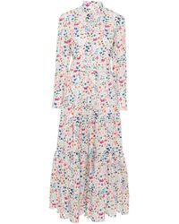 Mc2 Saint Barth - Marbella Floral-print Maxi Dress - Lyst