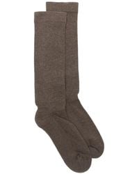 Rick Owens - Pentagram-Intarsia High Socks - Lyst