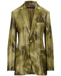 Ralph Lauren - Marcy Abstract-Print Jacquard Blazer - Lyst