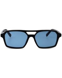 MM6 by Maison Margiela - Lunettes 7 Square-Frame Sunglasses - Lyst