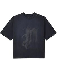Purple Brand - Abstract-Print Cotton T-Shirt - Lyst