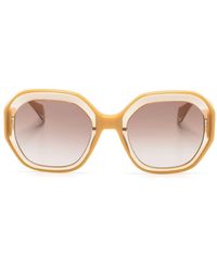 Gigi Studios - Bright Geometric-frame Sunglasses - Lyst