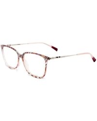 Missoni - Zigzag-Pattern Rectangle-Frame Glasses - Lyst