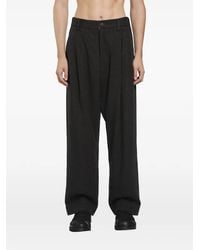 Ziggy Chen - Pantalon Sarouel À Design Plissé - Lyst