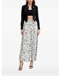 ARMANI EXCHANGE - Asv Logo-Plaque Crop Top - Lyst