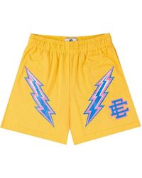 Eric Emanuel - Ee Basic Bolt-Print Shorts - Lyst