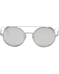Linda Farrow - Baret Round-Frame Sunglasses - Lyst