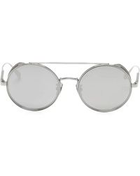Linda Farrow - Baret Round-Frame Sunglasses - Lyst