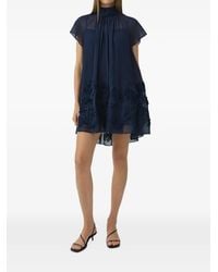 Jonathan Simkhai - Aviel Floral-Appliqué Mini Dress - Lyst