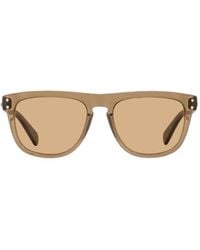 Ferragamo Eyewear - Gancini Square-Frame Sunglasses - Lyst