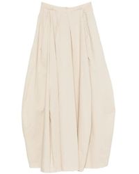 Jucca - Jupe Longue À Design Plissé - Lyst