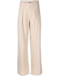 Cult Gaia - Pantaloni A Gamba Ampia Con Cut-Out - Lyst